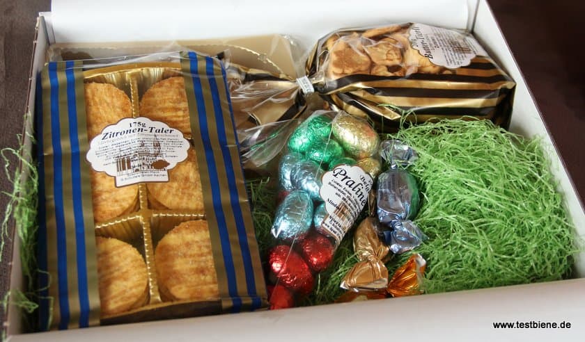 Osterpaket vom Spezialitäten Haus Confiserie Versand